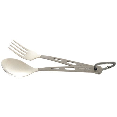 Montbell Titanium Spoon & Fork Set 