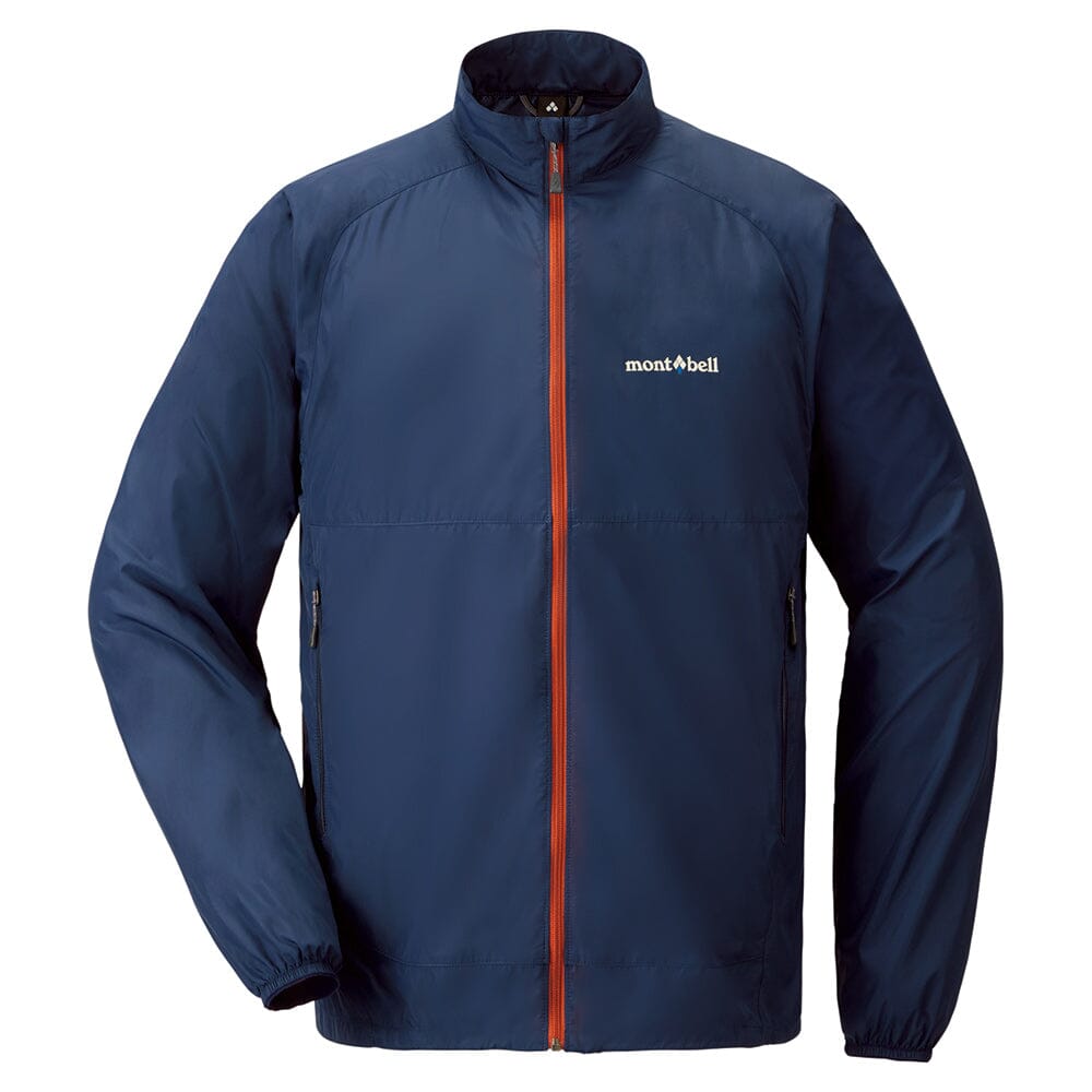 Montbell Wind Blast Jacket Men’s Navy / Burnt Orange S 