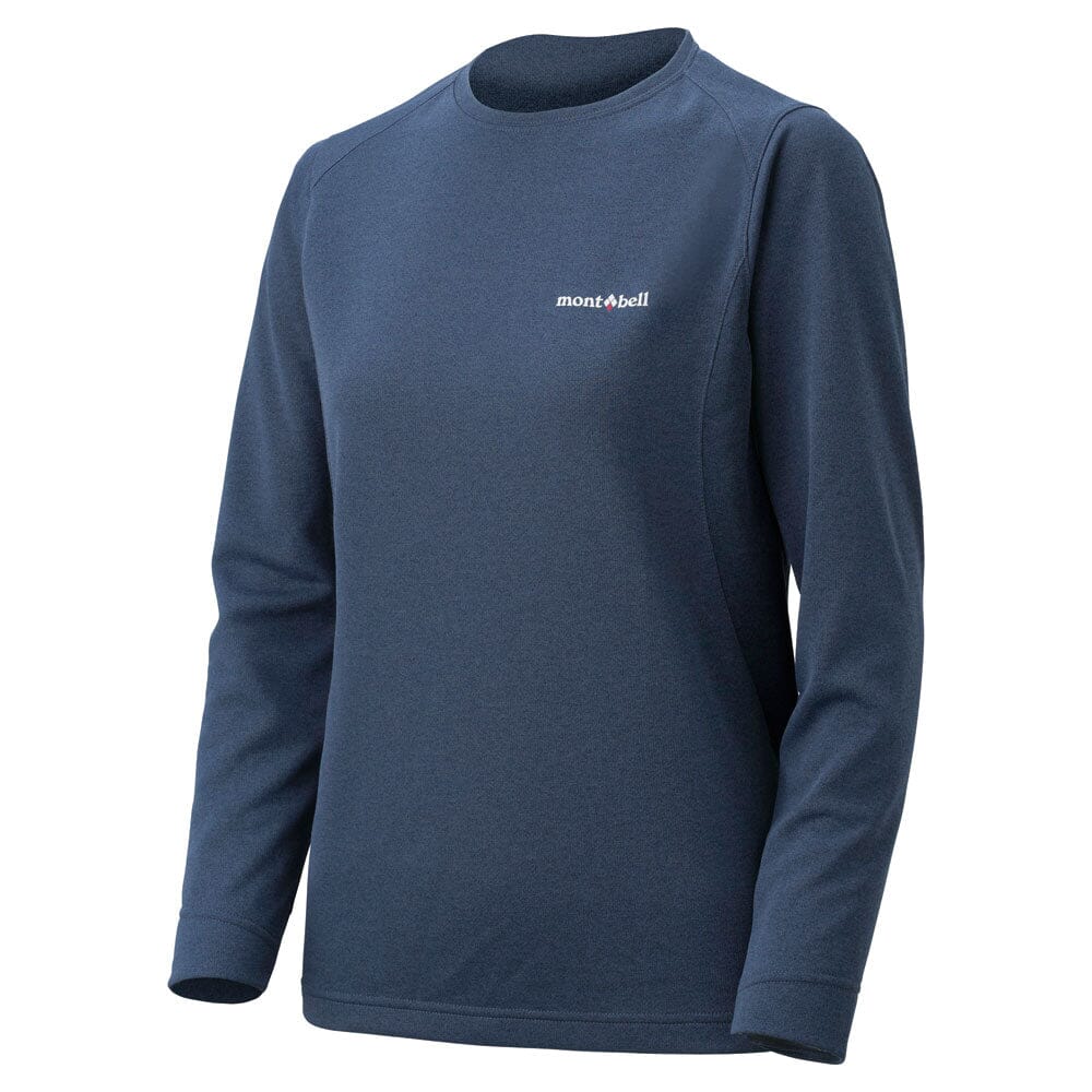 Montbell Wickron Zeo Long Sleeve T Shirt Women's Charcoal Gray S 