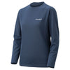 Montbell Wickron Zeo Long Sleeve T Shirt Women's Charcoal Gray S 