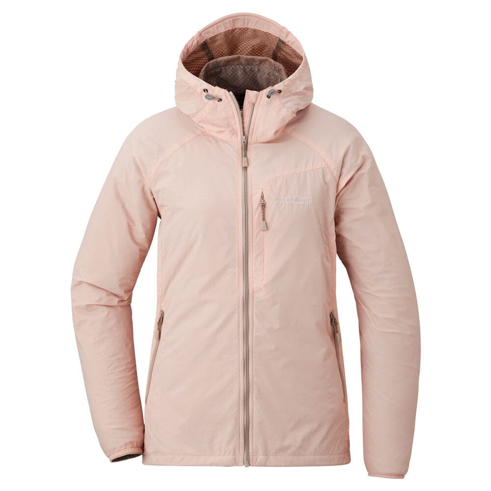Montbell Light Shell Parka Women's Coral Pink Small 