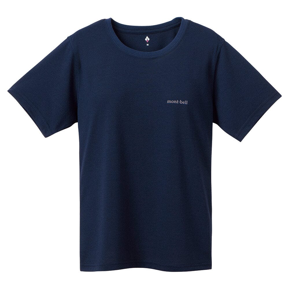 Montbell Wickron T One Point Logo Women's Navy S 