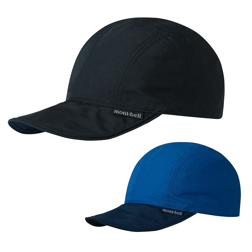 Montbell Reversible Bird Bill Cap Unisex Black S 