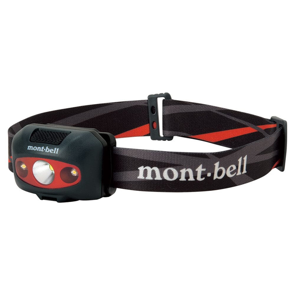 Montbell Rechargeable Power Head Lamp Black 