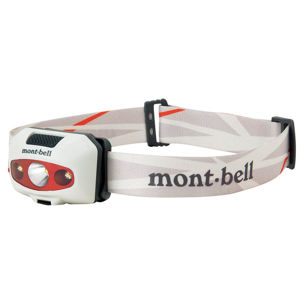 Montbell Rechargeable Power Head Lamp White 