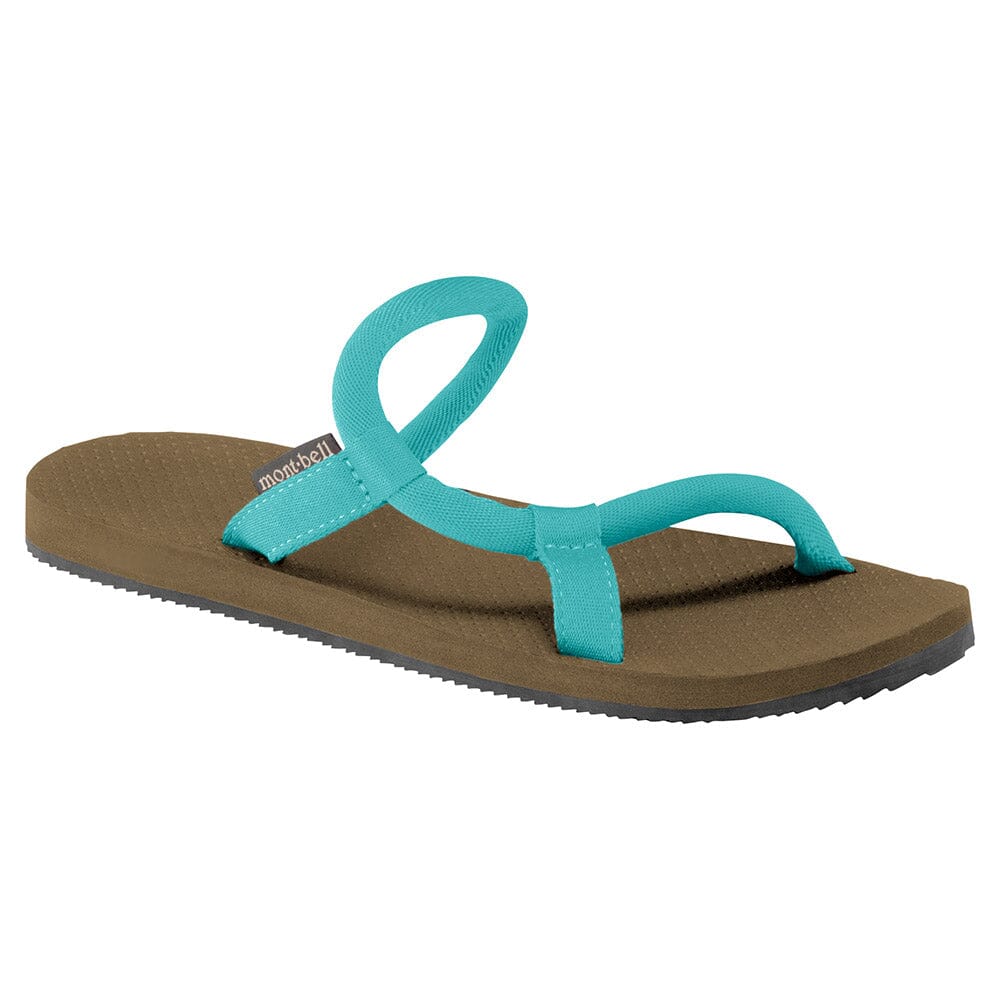 Montbell Sock-On Sandals Unisex Turquoise XS 