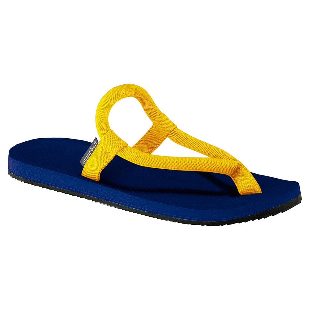 Montbell Slip-On Sandals Unisex Sandals Cobaltblue / Yellow XS 