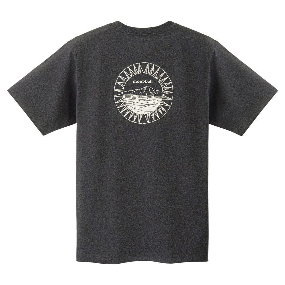 Montbell Pear Skin Cotton Tee Shimayama Unisex 