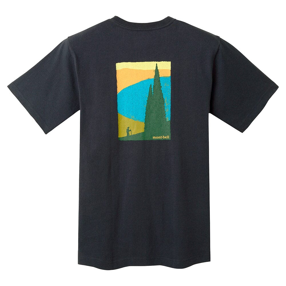 Montbell Pear Skin Cotton Tee Kohan No Oka Unisex Dark Navy S 