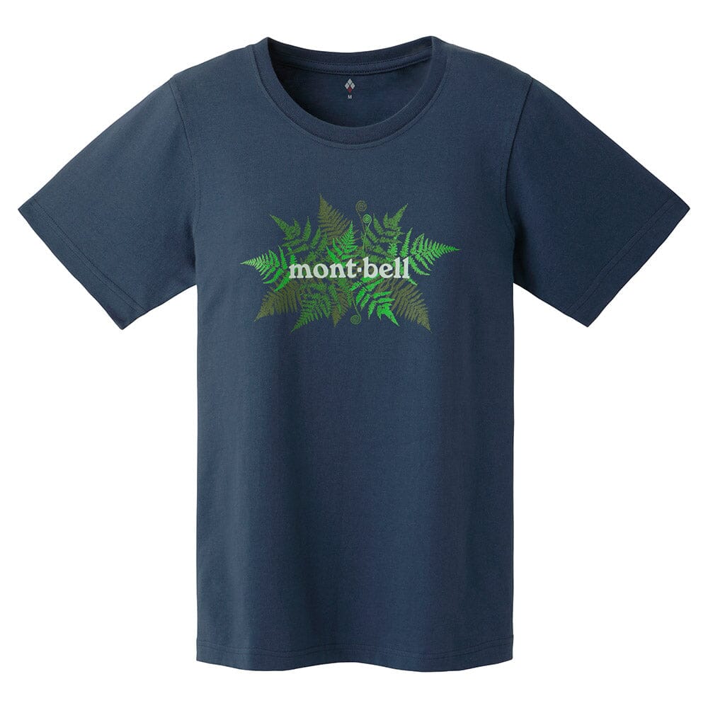 Montbell Pear Skin Cotton Tee Shida Women's Indigo S 