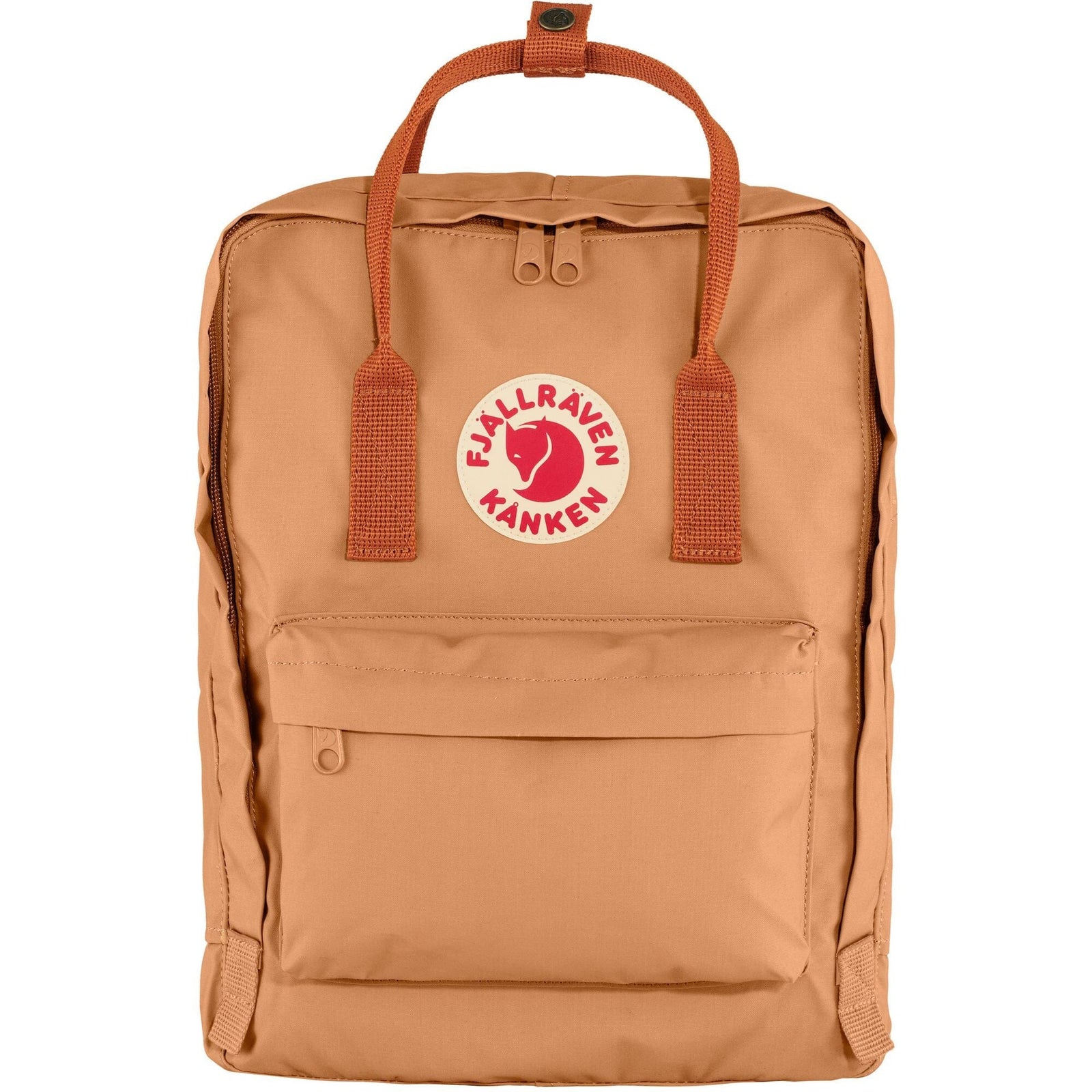 Fjallraven Kanken Mini Backpack Peach Sand/Terracotta Brown 