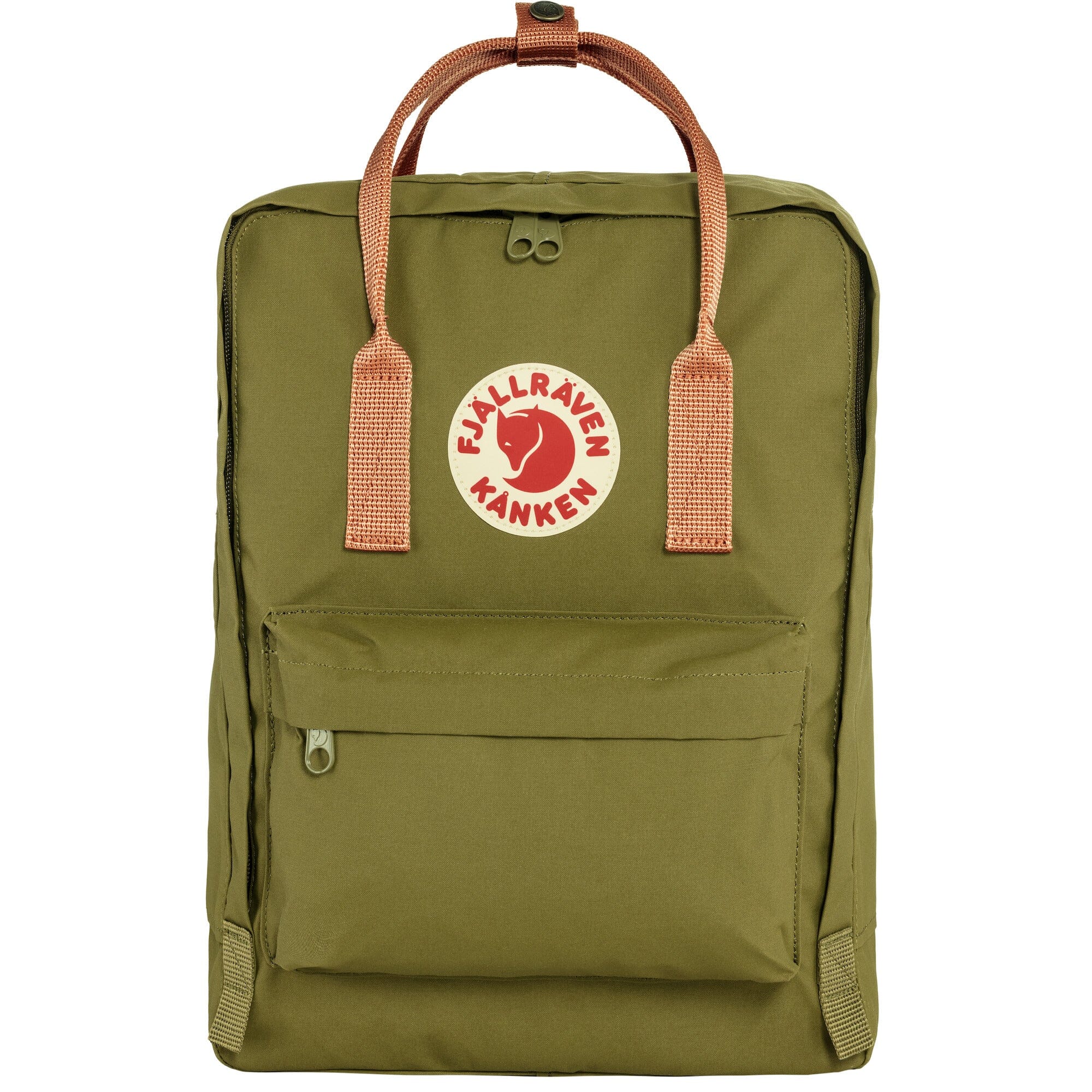 Fjallraven Kanken Backpack Foliage Green/Peach Sand 
