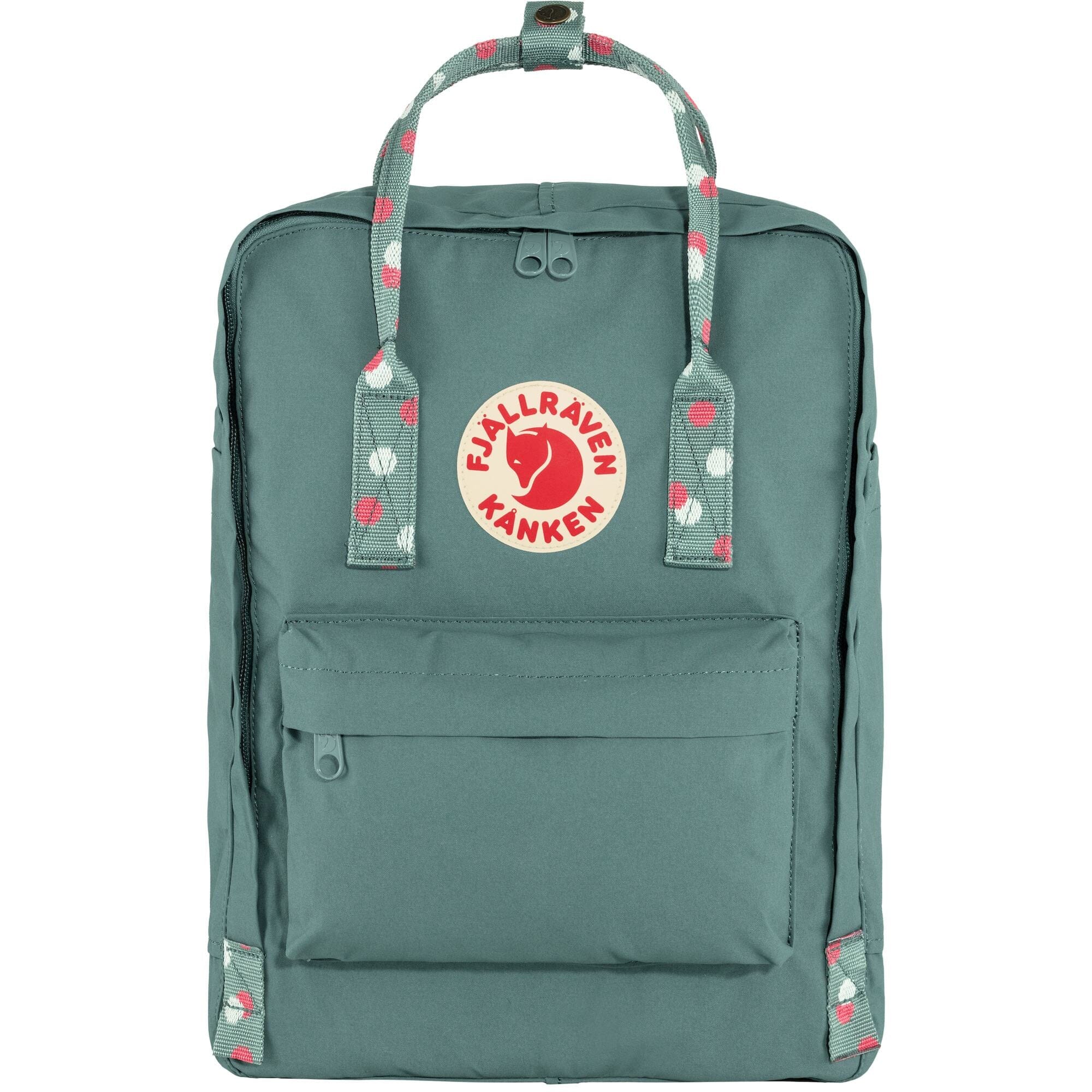 Fjallraven Kanken Backpack Frost Green/Confetti Pattern 