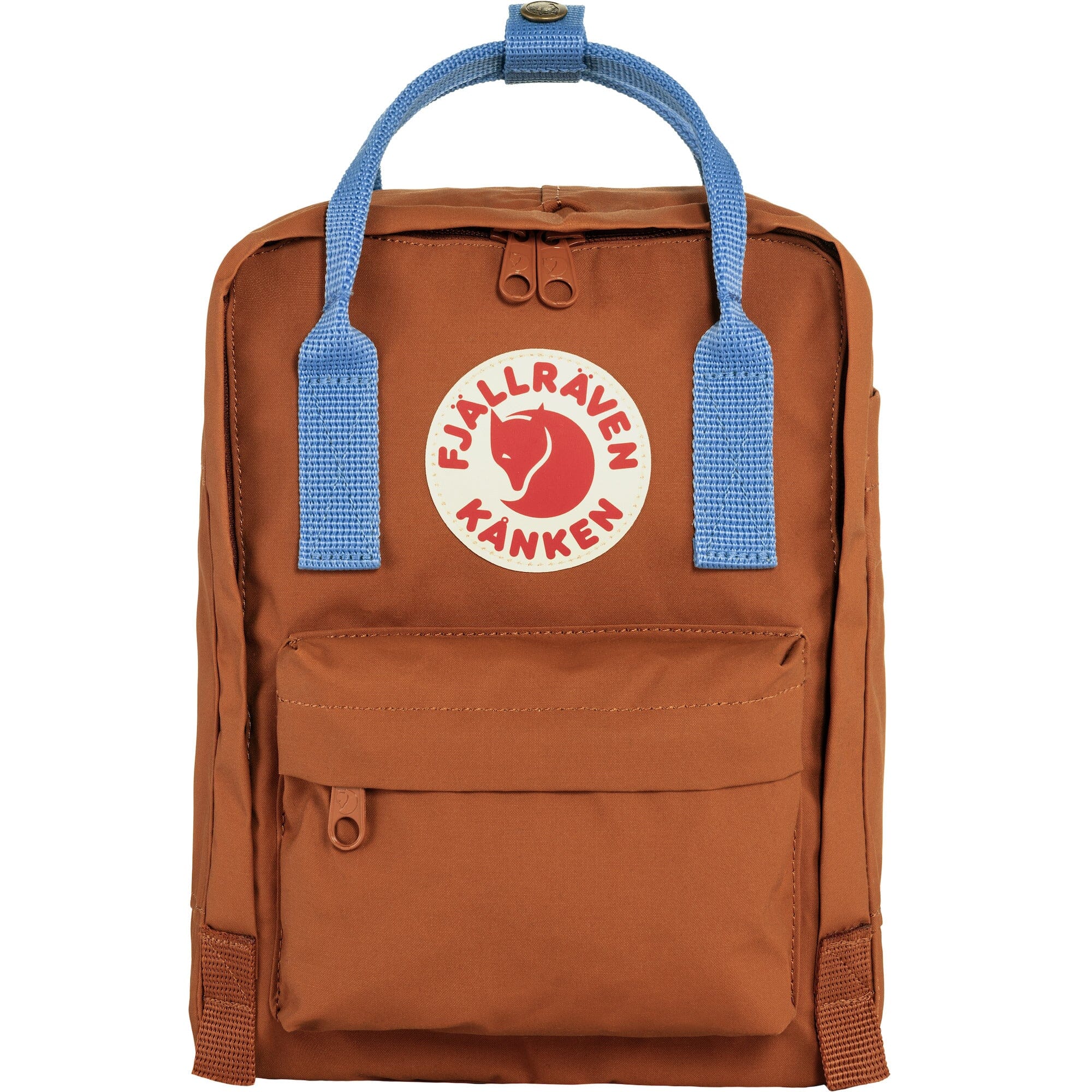 Fjallraven Kanken Mini Backpack Teracotta Brown/Ultramarine 
