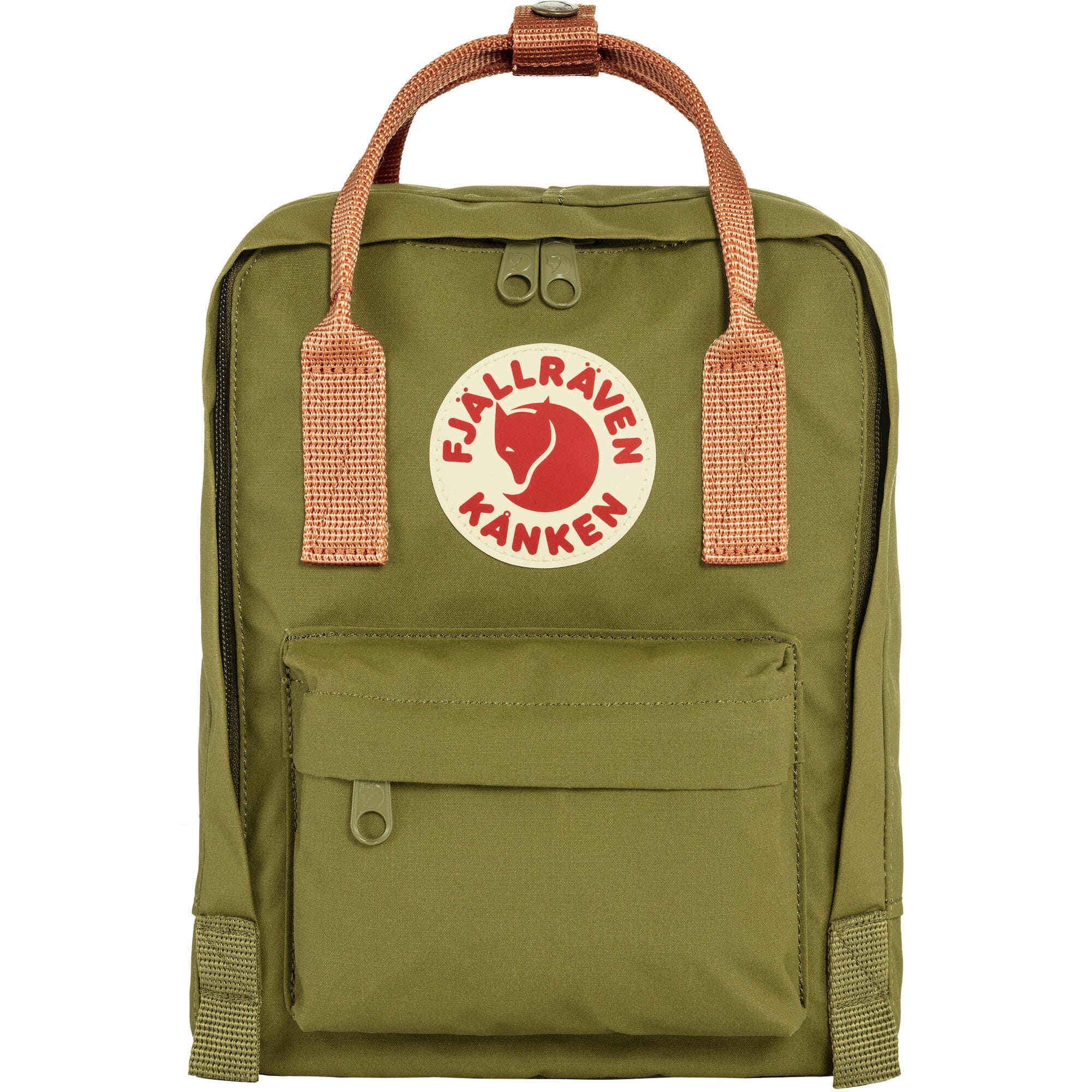Fjallraven Kanken Mini Backpack Foliage Green/Peach Sand 