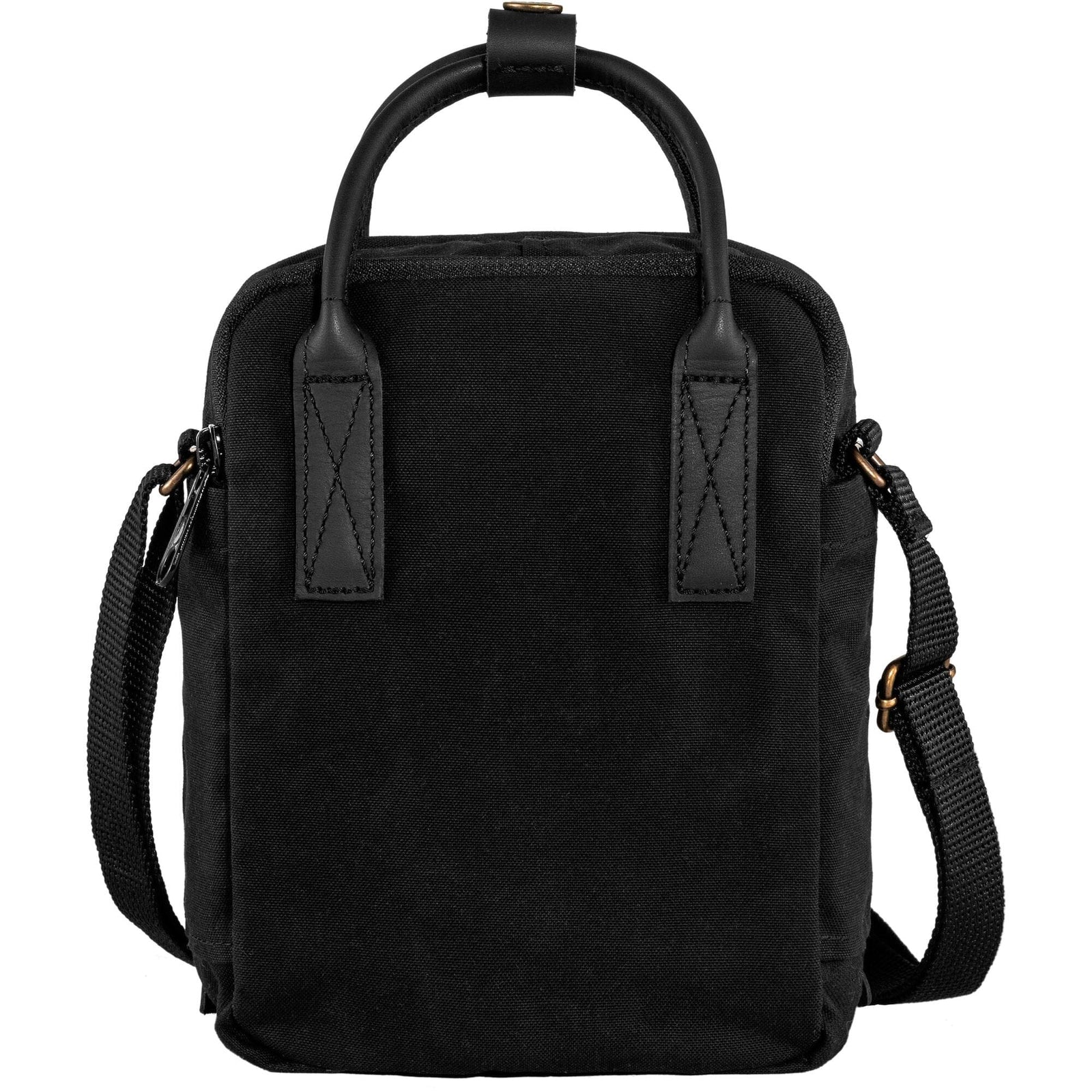Fjallraven Kanken No. 2 Black Sling Messenger Bag Black 