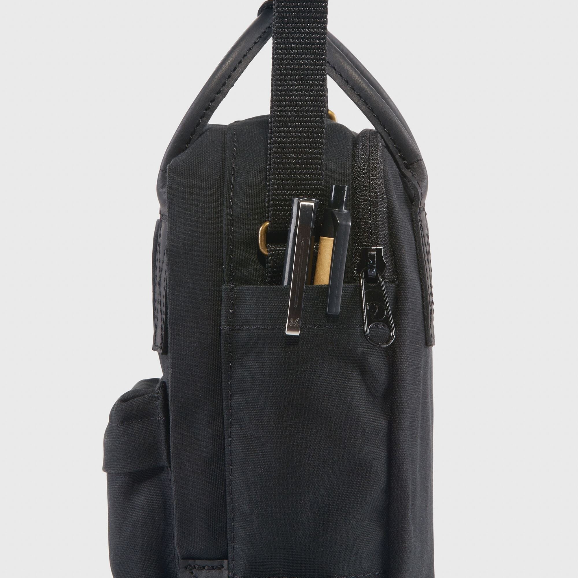 Fjallraven Kanken No. 2 Black Sling Messenger Bag 