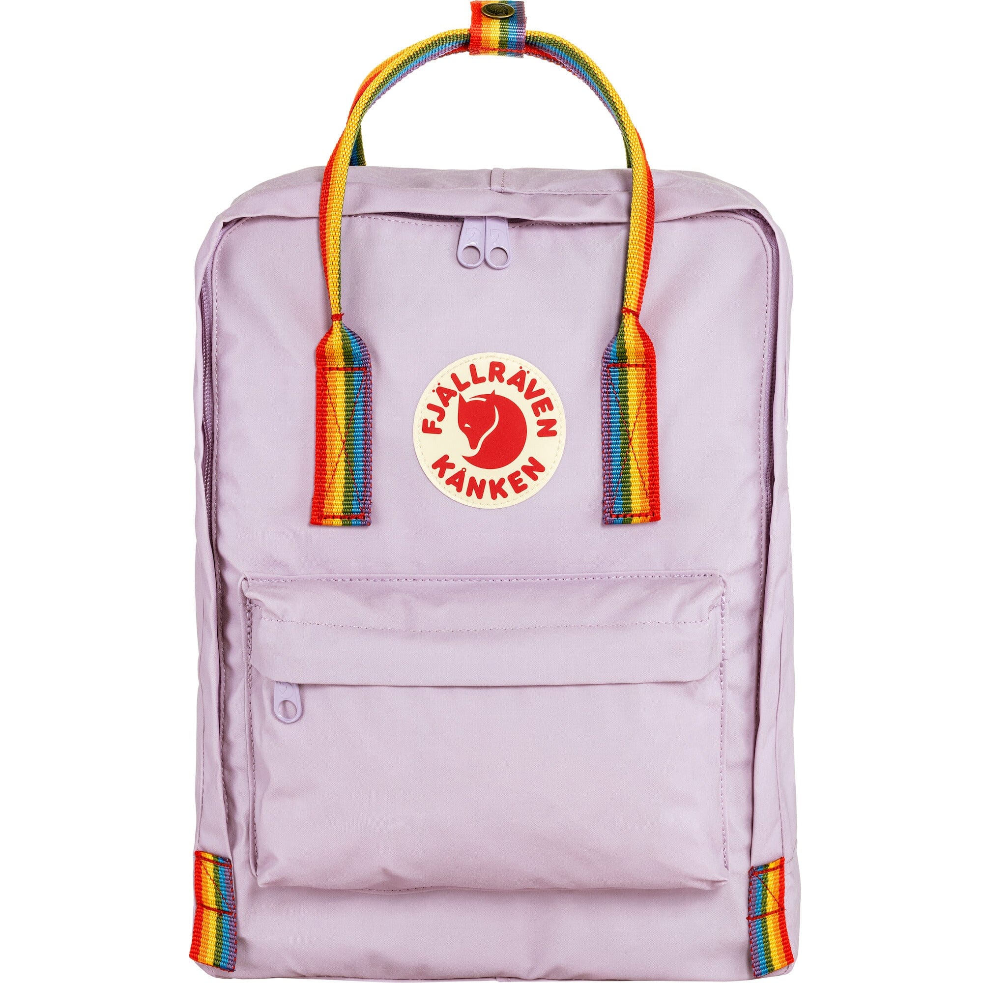 Fjallraven Kanken Rainbow Backpack Pastel Lavender/Rainbow Pattern 