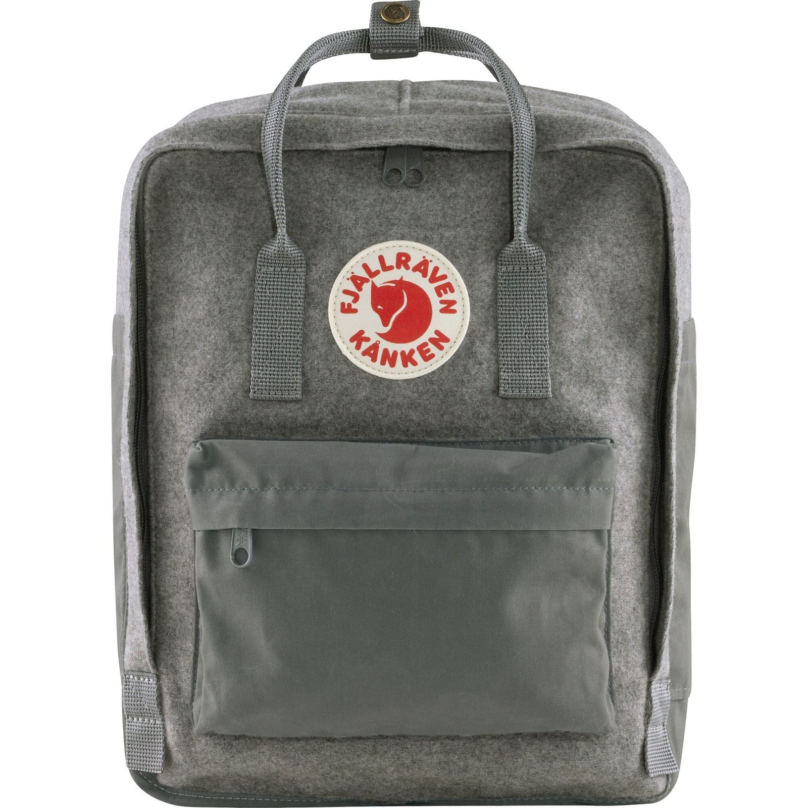 Fjallraven Kanken Re-Wool Backpack Granite Grey 