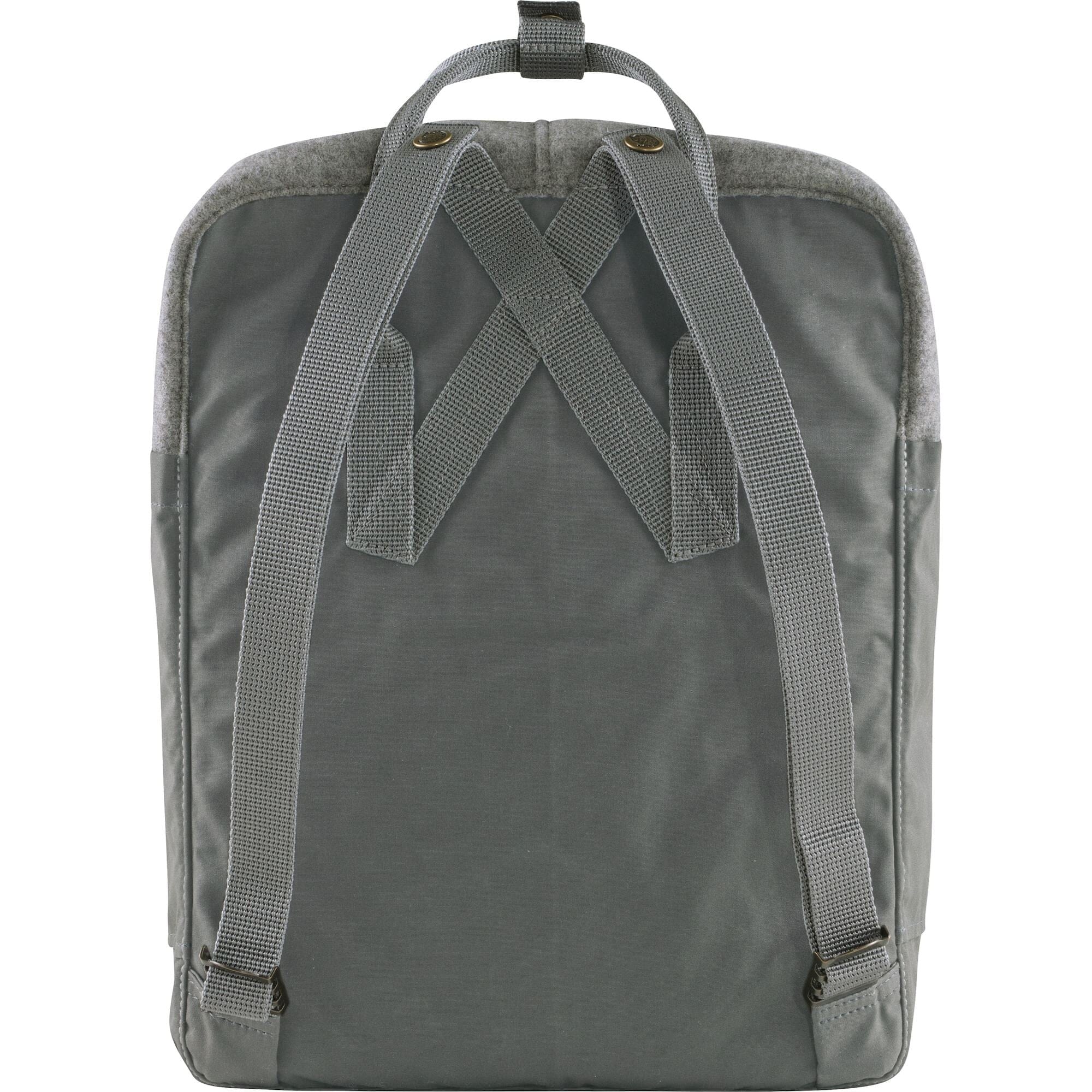 Fjallraven Kanken Re-Wool Backpack Granite Grey 