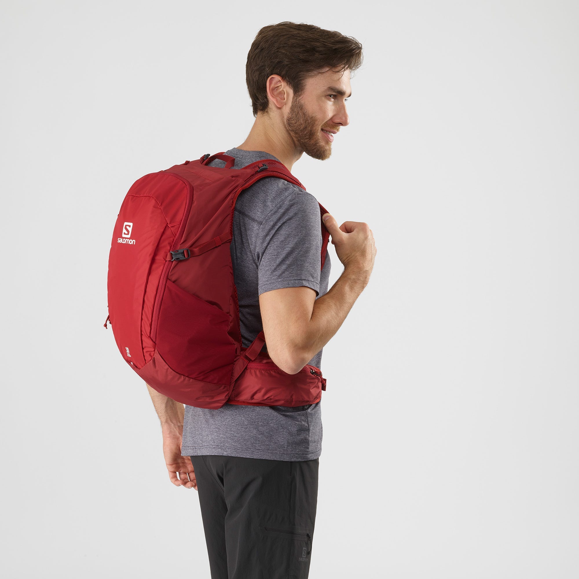 Salomon Trailblazer 30 Backpack Red Chili/Red Dahlia/Ebony 