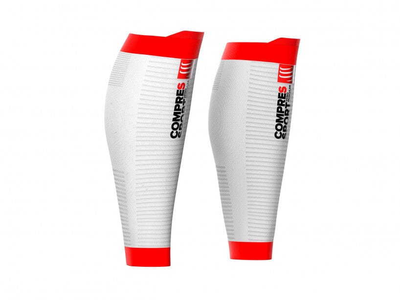 Compressport R2 Oxygen Calf Sleeves White T1 