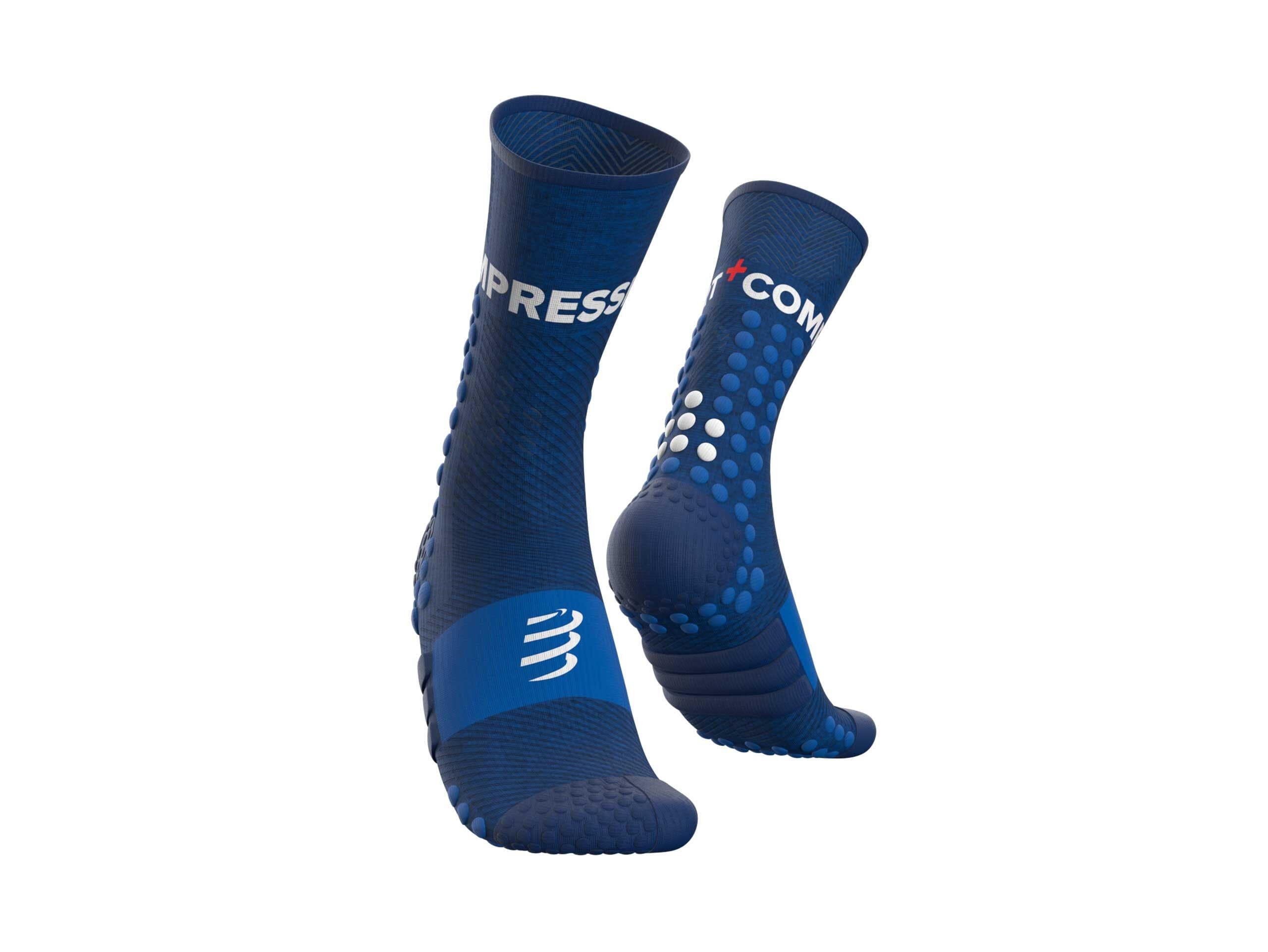Compressport Ultra Trail Socks Blue Melange T2 