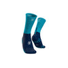 Compressport Mid Compression Socks Blue/Ice Blue T1 