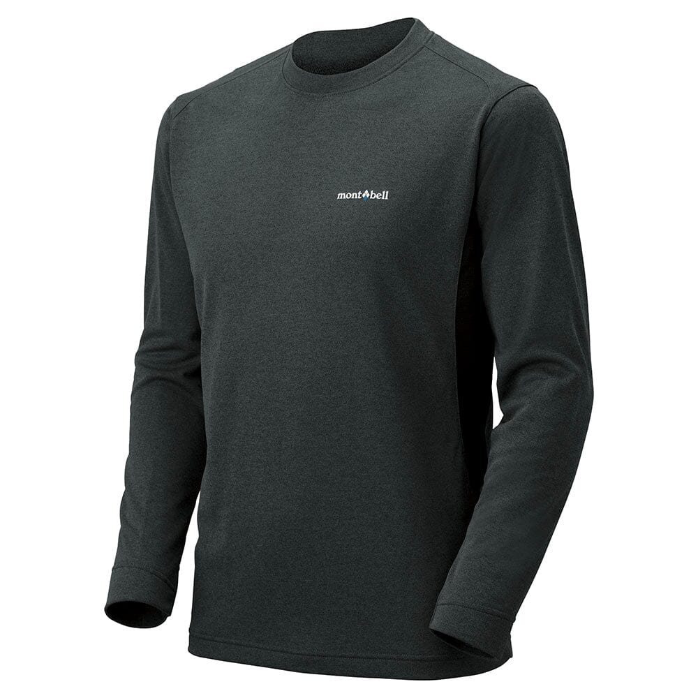 Montbell Wickron Zeo Long Sleeve T Shirt Men's Gunmetal S 