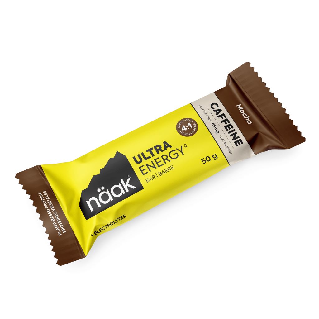 naak ULTRA ENERGY™ Bar Mocha + 65mg Caffeine 