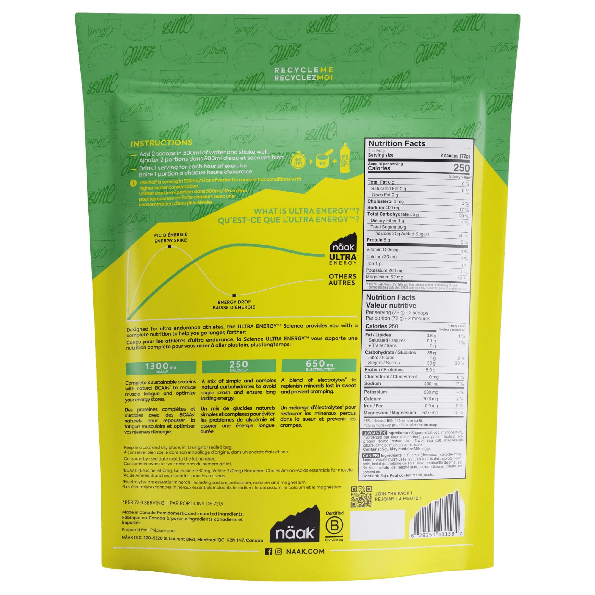 naak Ultra Energy™ Sachet 