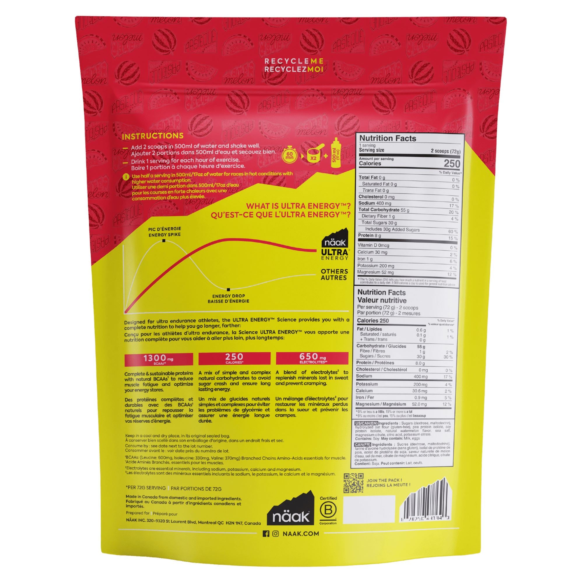 naak Ultra Energy™ Sachet 