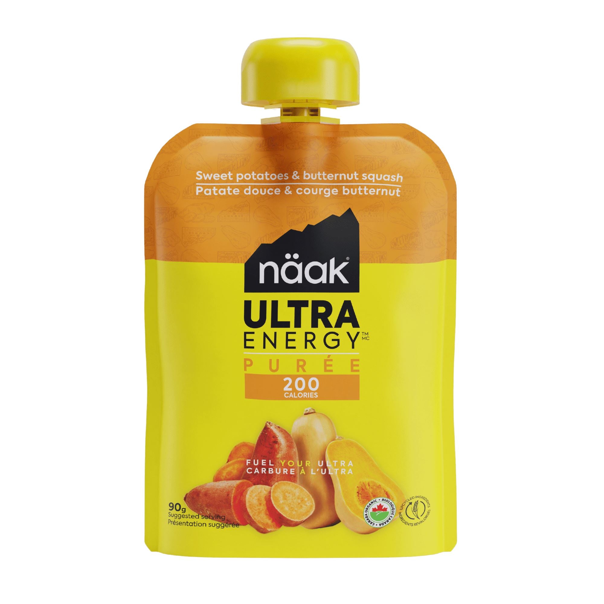 naak Ultra Energy™ Puree Sweet Potatoes Butternut Squash 