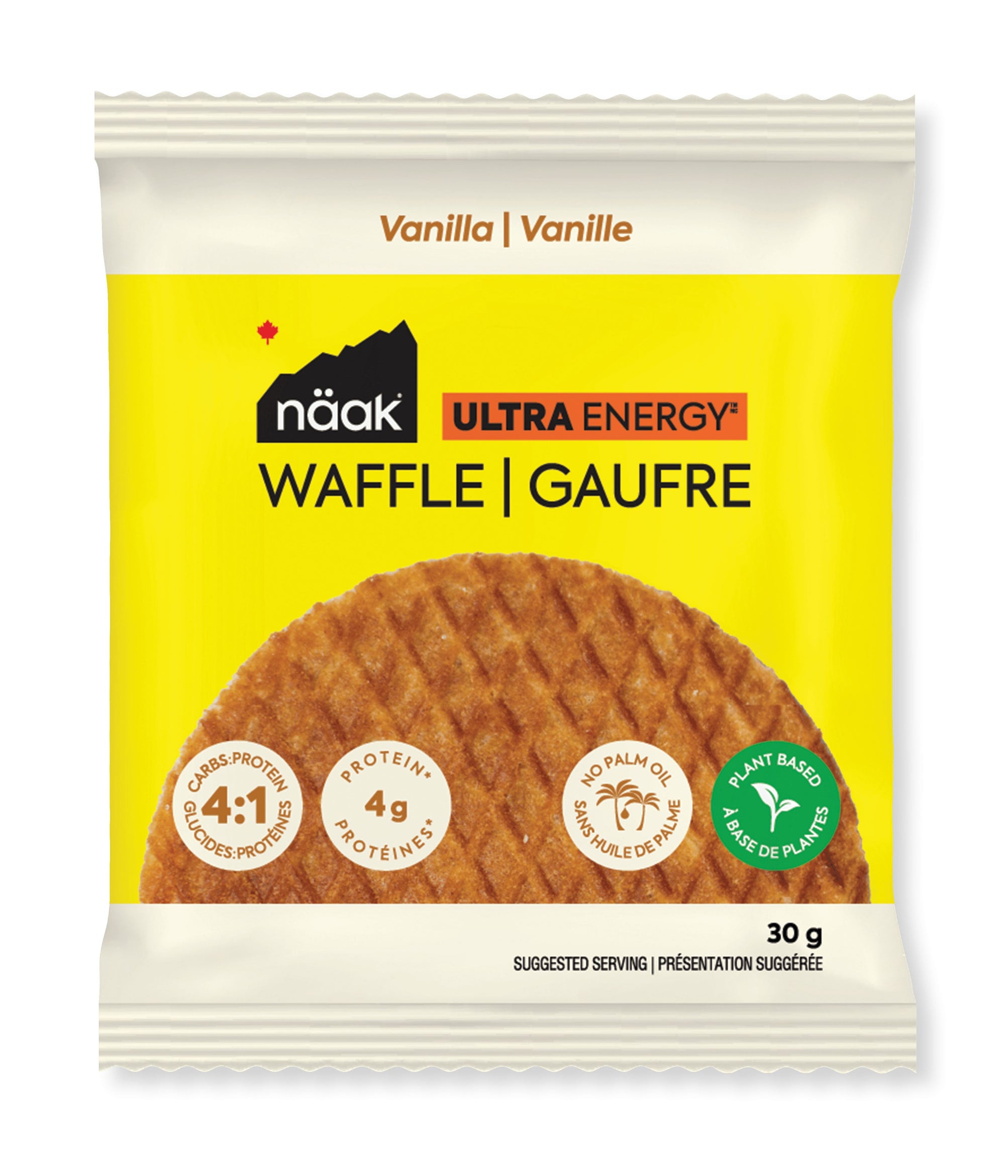 naak Ultra Energy™ Waffle Vanilla 