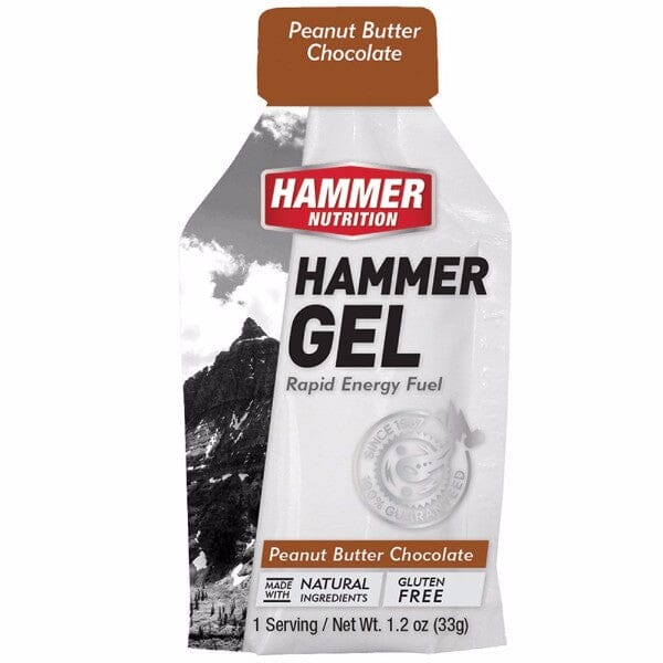 Hammer Gel (Rapid Energy That Lasts) PEANUT BUTTER - CHOCOLATE 