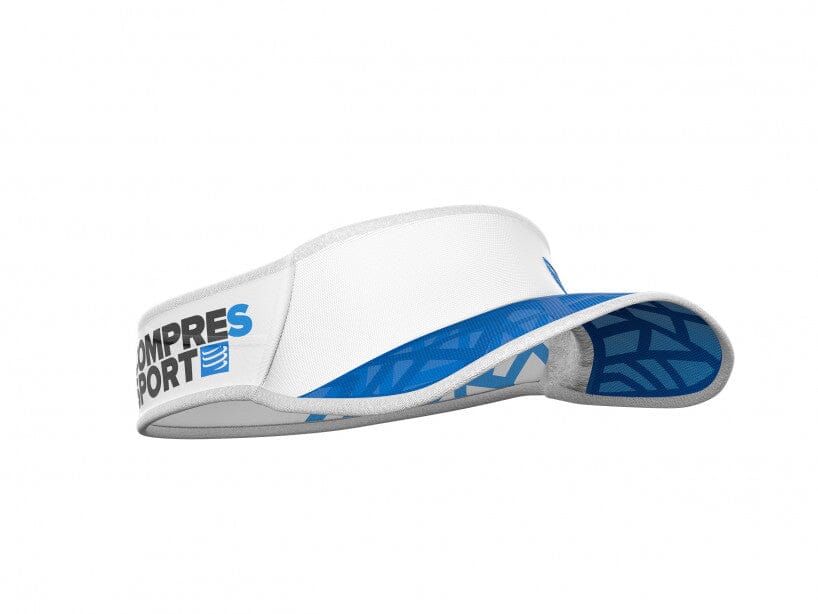 Compressport Spiderweb Ultralight Visor White/Blue OS 