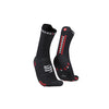 Compressport Pro Racing Socks V4.0 Run High Black/Red T1 