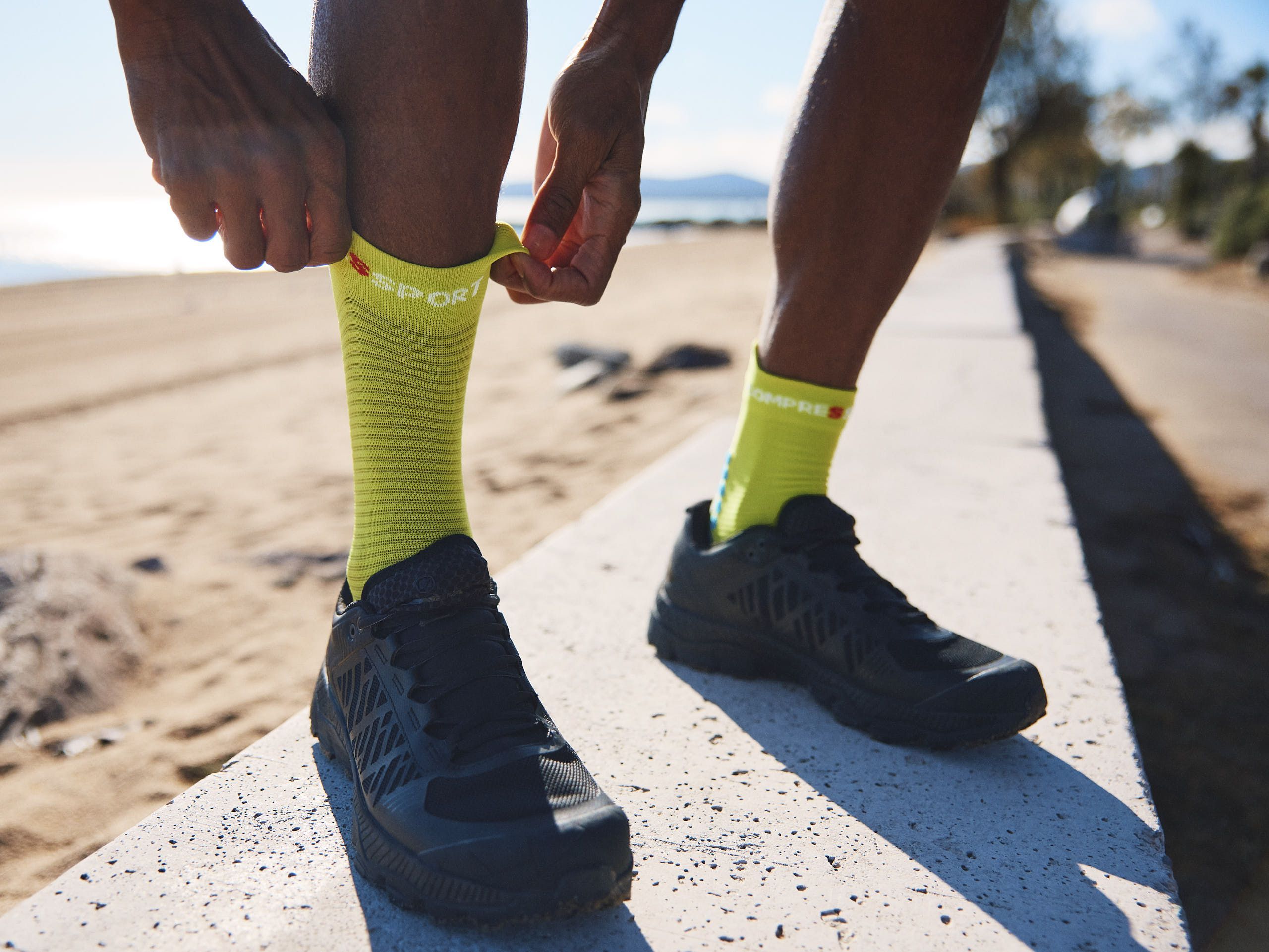 Compressport Pro Racing Socks V4.0 Run High 