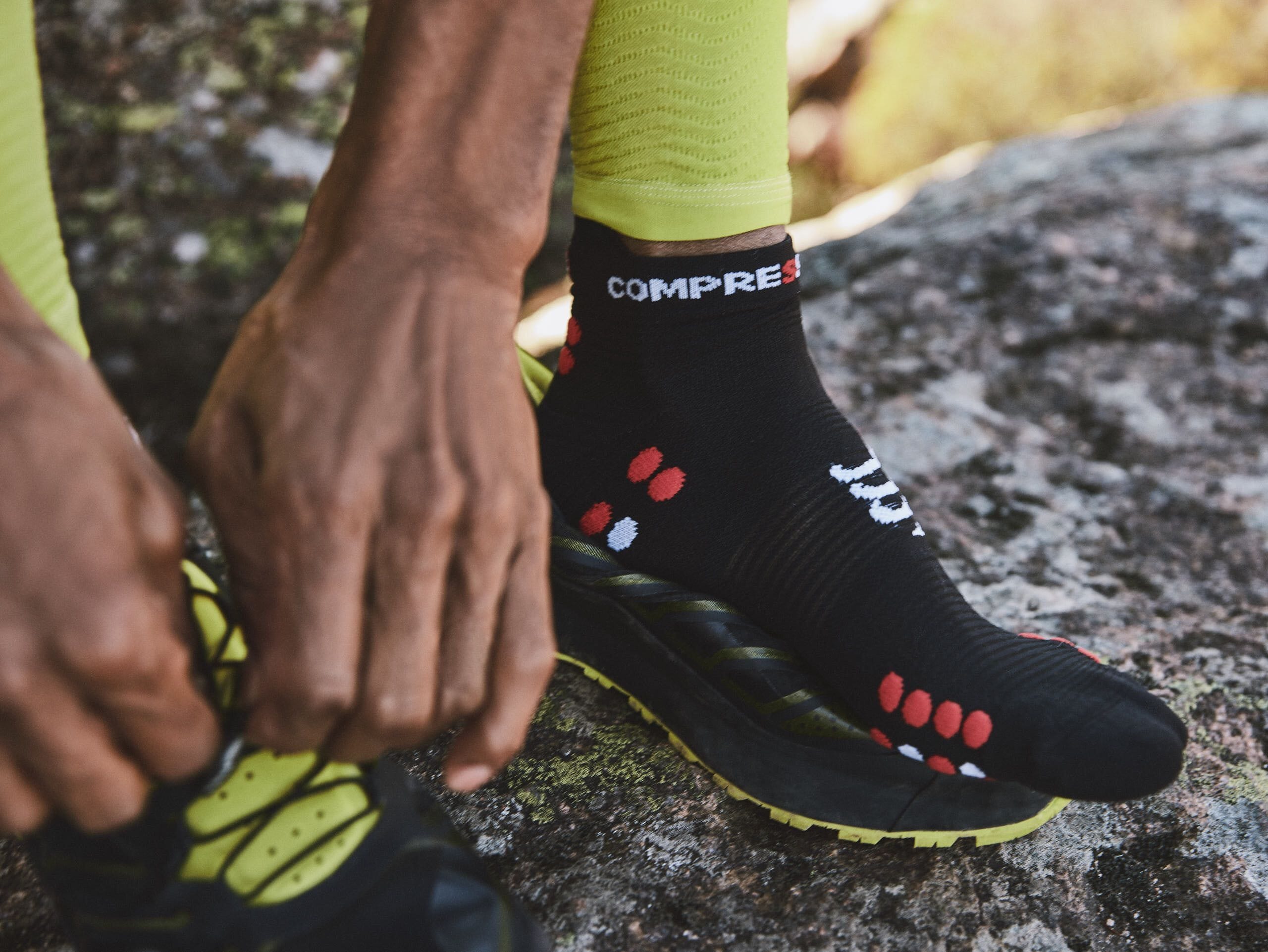 Compressport Pro Racing Socks V4.0 Run Low 