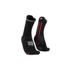 Compressport Pro Racing Socks V4.0 Ultralight Run High Black/Red T2 