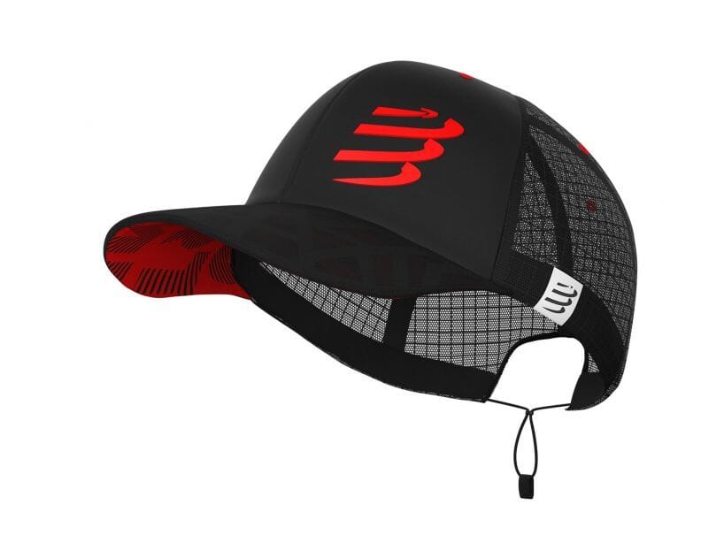 Compressport Racing Trucker Cap Black/Red OS 