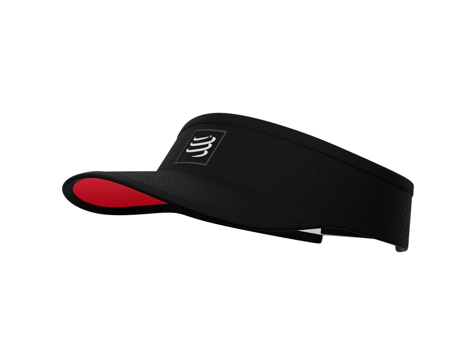 Compressport Running Visor Black/Red OS 