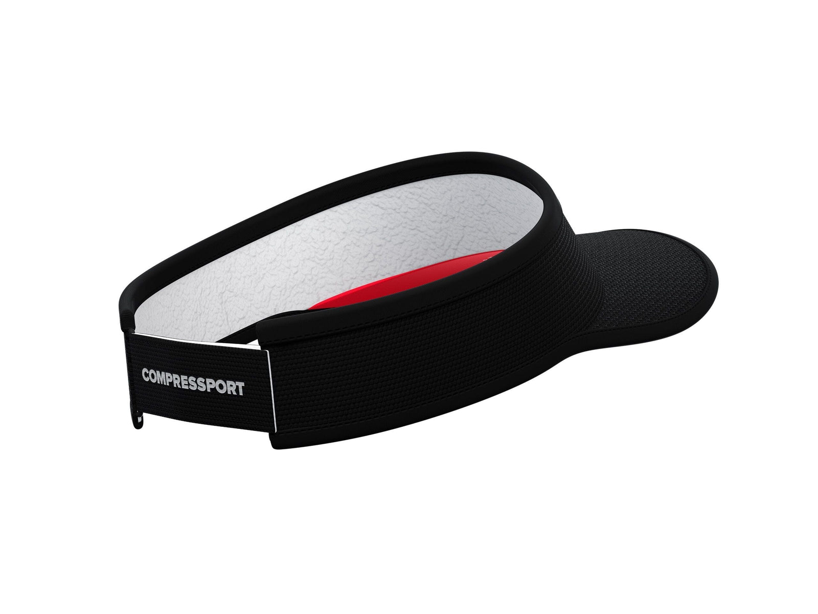 Compressport Running Visor Black/Red OS 