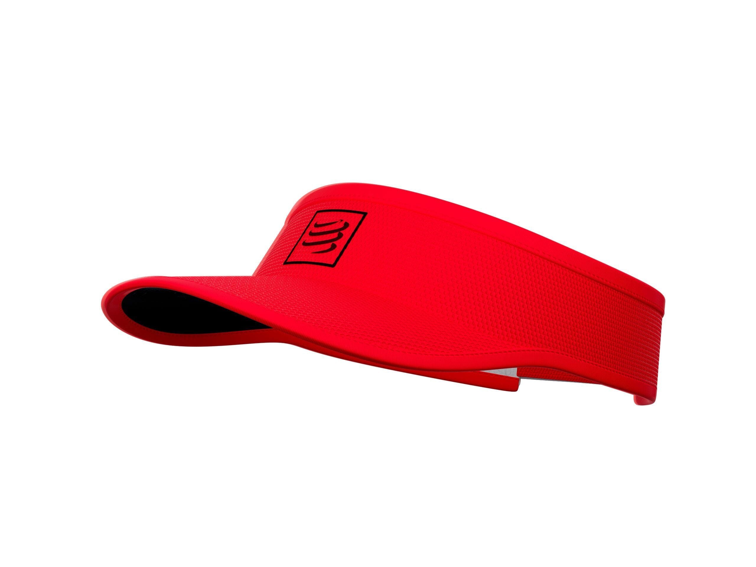 Compressport Running Visor Red/Black OS 