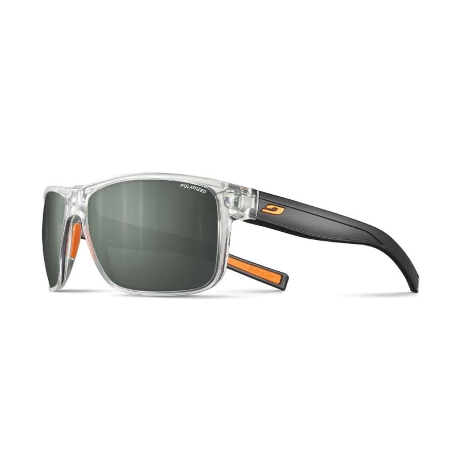 Julbo Renegade Sunglasses CRYSTAL BRILL/BLACK /ORANGE Polarized 3 OS