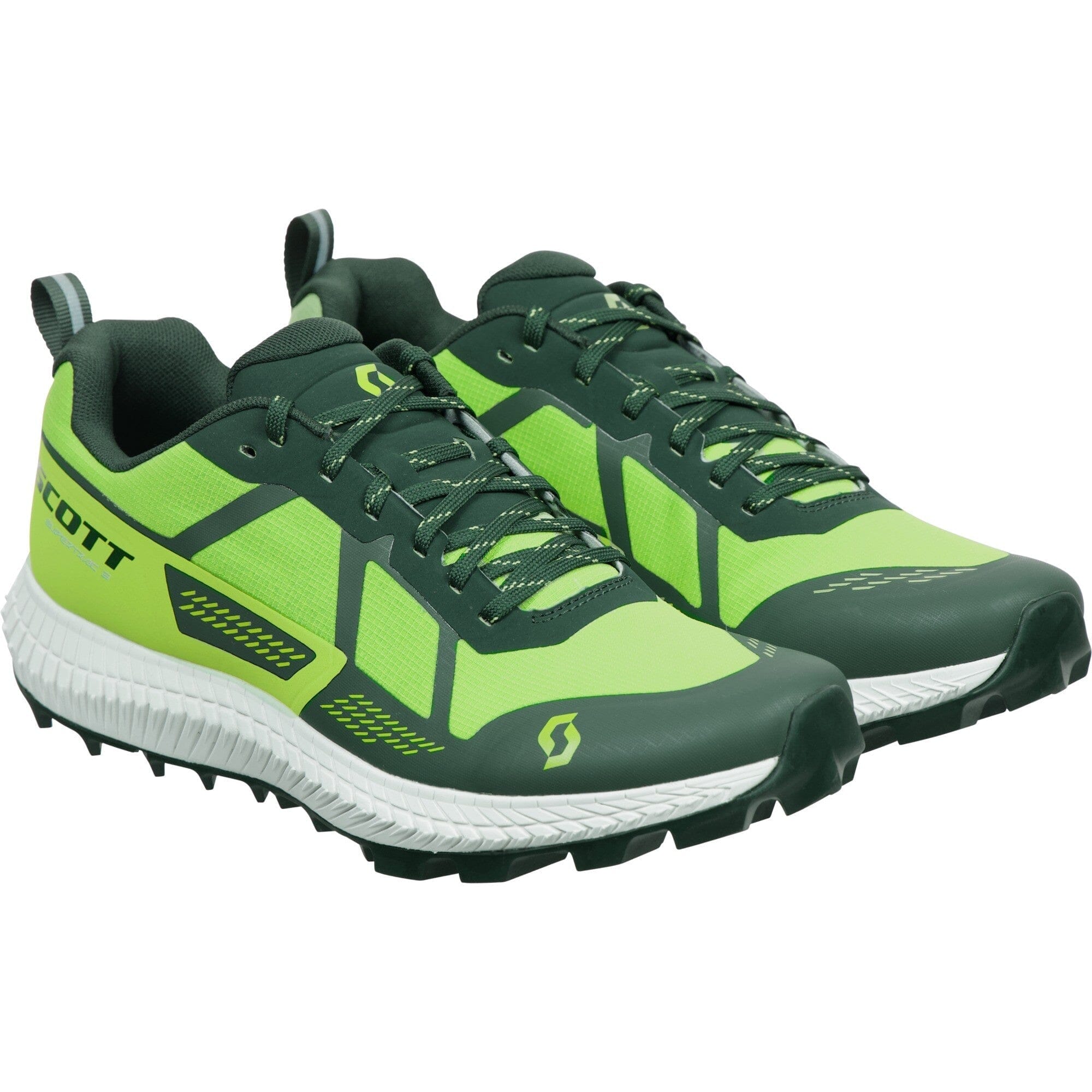 Scott Men's Supertrac 3 Trail Running Shoes jasmine green/smoked green US 9 